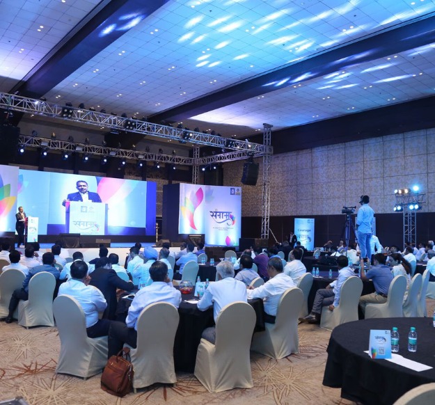 Corporate conference stage